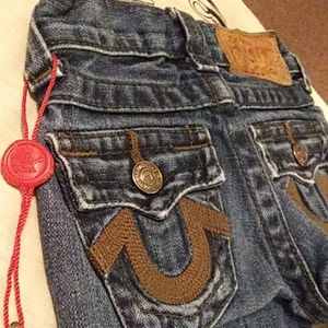 EUC True Religion girls jeans size 2 T.